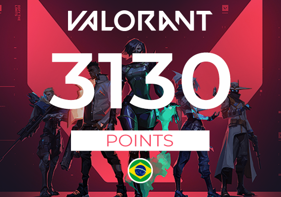 VALORANT Gift Card - 3130 Valorant Points Key - BRAZIL